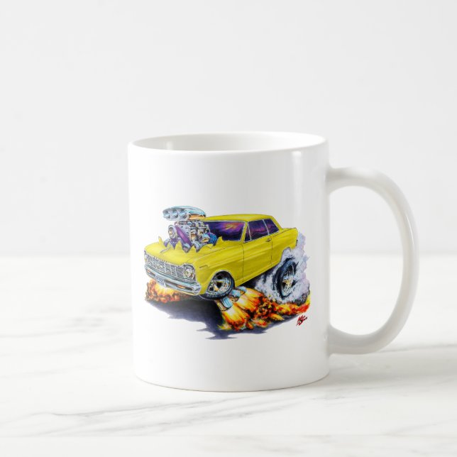 Caneca De Café Carro 1962-65 amarelo da nova (Direita)
