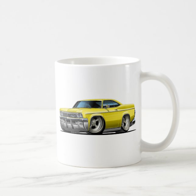 Caneca De Café Carro 1965-66 amarelo do Impala (Direita)