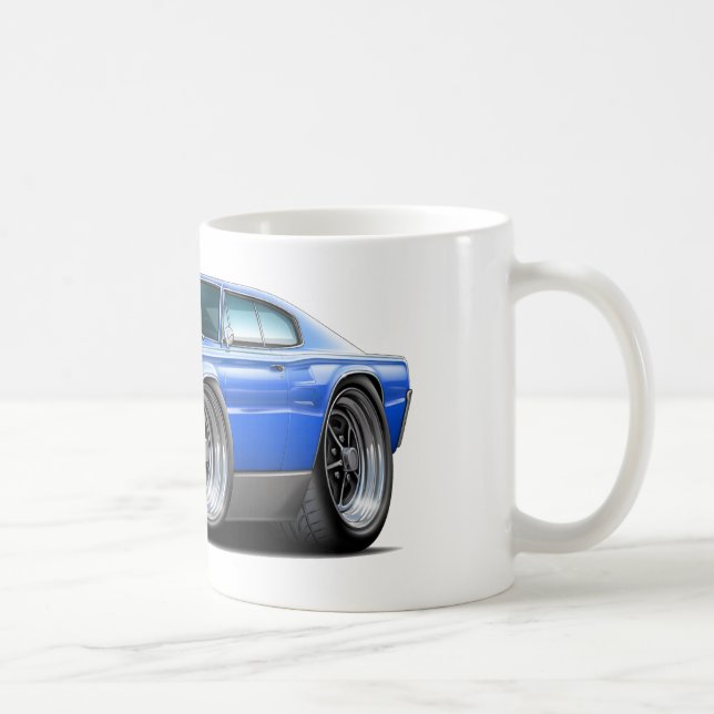 Caneca De Café Carro 1966-67 do azul do carregador (Direita)