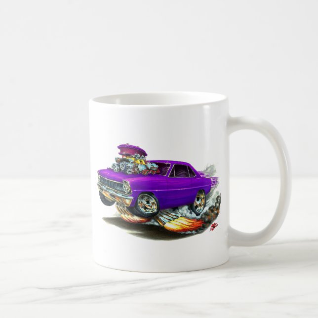 Caneca De Café Carro 1966-67 do roxo da nova (Direita)