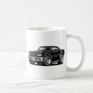 Caneca De Café Carro 1966 preto de Chevelle