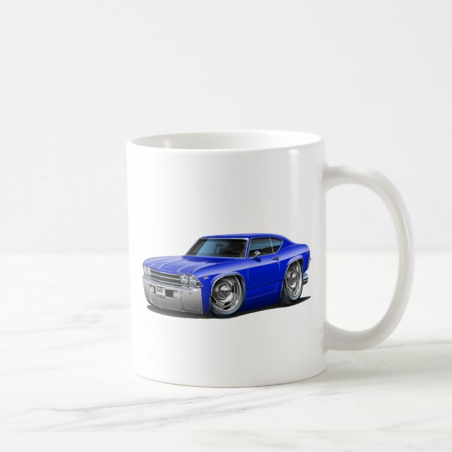 Caneca De Café Carro 1968-69 do azul de Chevelle (Direita)