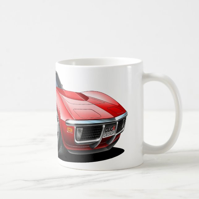Caneca De Café Carro 1968-72 do vermelho de Corveta (Direita)