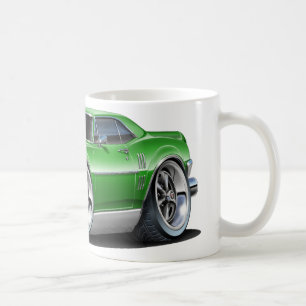 Caneca De Café Carro 1968 verde de Firebird