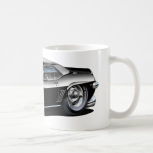 Caneca De Café Carro 1969 Preto-Branco de Camaro