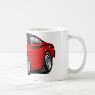 Caneca De Café Carro 1970-74 do vermelho do espanador 340