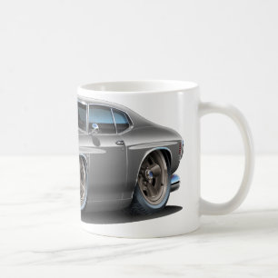 Caneca De Café Carro 1971-72 Cinzento-Preto de Chevelle