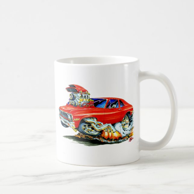 Caneca De Café Carro 1971-74 do vermelho da nova (Direita)