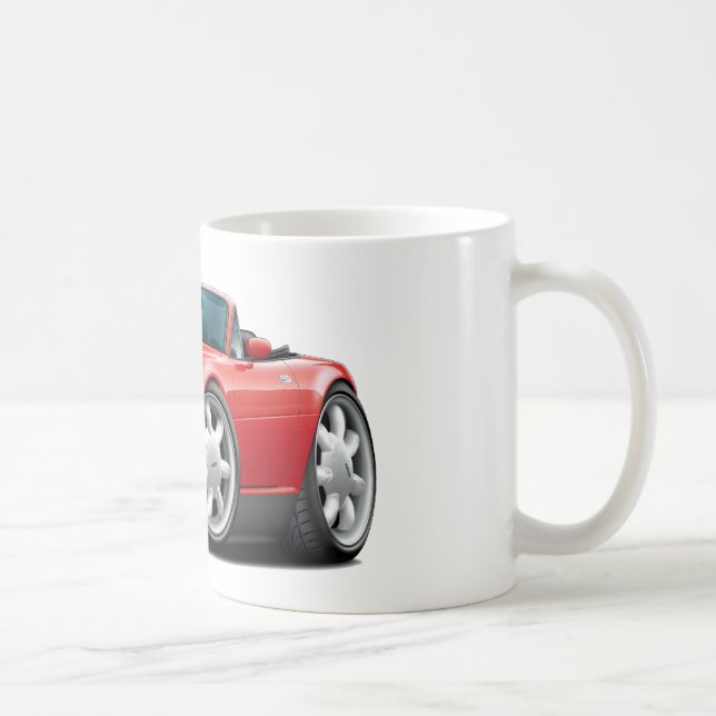 Caneca De Café Carro 1990-98 do vermelho de Miata (Direita)