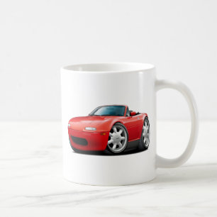 Caneca De Café Carro 1990-98 do vermelho de Miata
