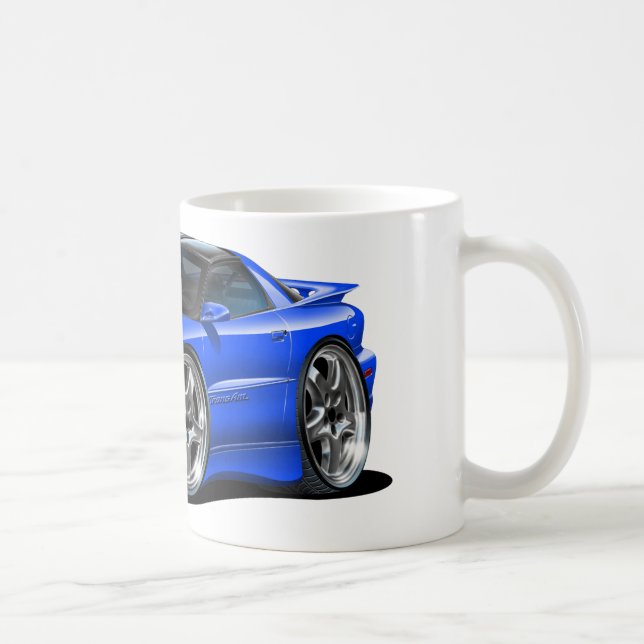 Caneca De Café Carro 1998-02 do azul do transporte Am (Direita)