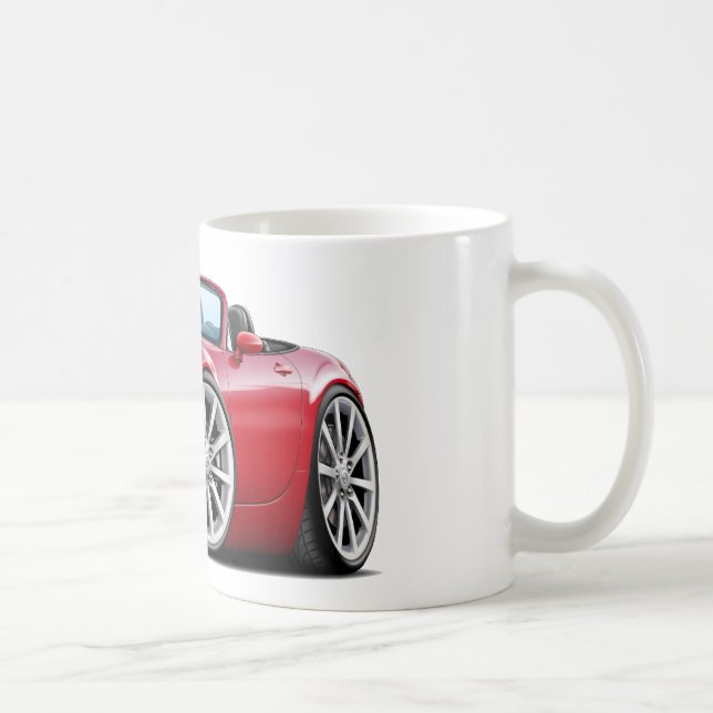 Caneca De Café Carro 2009-13 do vermelho de Miata (Direita)