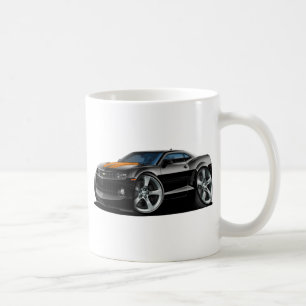 Caneca De Café Carro 2010-12 Preto-Alaranjado de Camaro