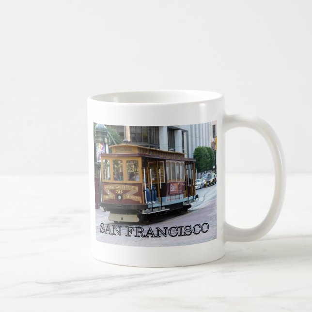 Caneca De Café Carro a cabo San Francisco (Direita)