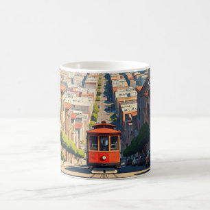 Caneca De Café Carro a cabo San Francisco