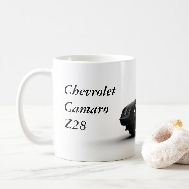 Caneca De Café Carro americano clássico do músculo de Chevrolet (Com Donut)