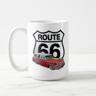 Caneca De Café Carro Clássico da Rota 66