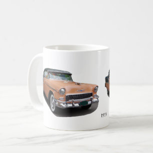 Caneca De Café Carro clássico marrom Coffee Mug, 1955