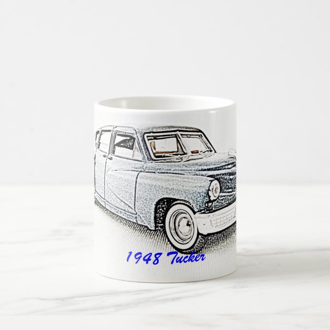 Caneca De Café Carro clássico Tucker 1948 (Centro)
