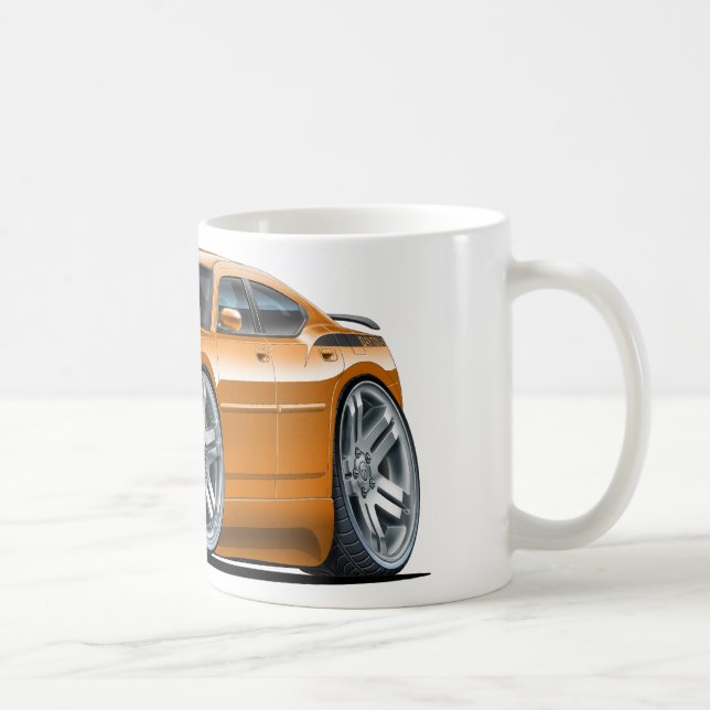 Caneca De Café Carro da laranja de Daytona do carregador de Dodge (Direita)