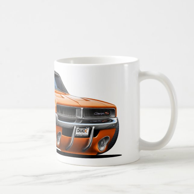 Caneca De Café Carro da laranja do carregador de Dodge (Direita)