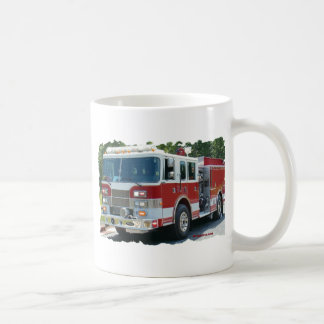 Caneca De Café Carro de bombeiros de Pierce