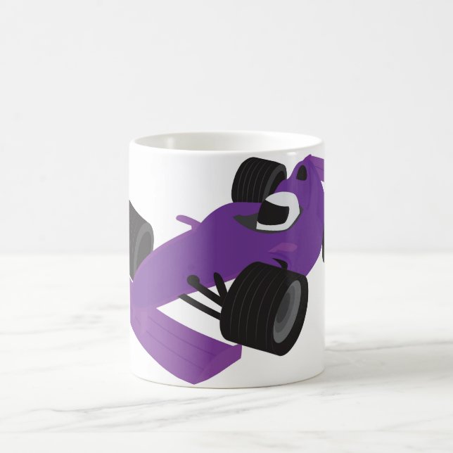 Caneca De Café Carro de Corrida de F1 (Centro)