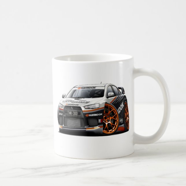 Caneca De Café Carro de corridas de Evo (Direita)
