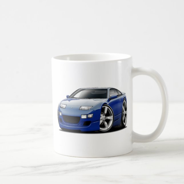 Caneca De Café Carro do azul de Nissan 300ZX DK (Direita)