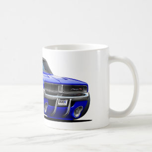 Caneca De Café Carro do azul do carregador de Dodge