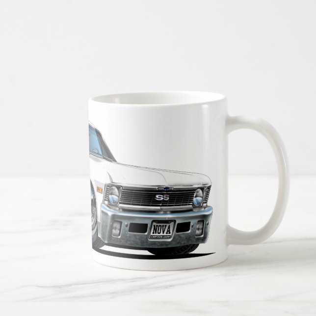 Caneca De Café Carro do branco da nova de Chevy (Direita)