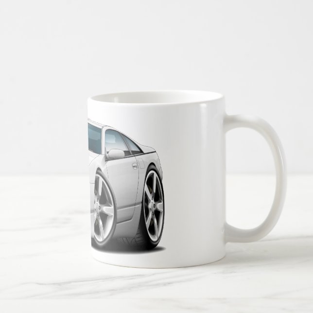 Caneca De Café Carro do branco de Nissan 300ZX (Direita)