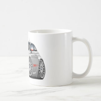 Caneca De Café Carro do cinza de Fiat 500 Abarth