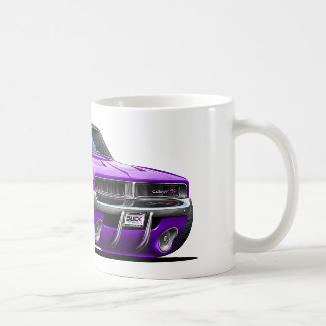 Caneca De Café Carro do roxo do carregador de Dodge (Direita)