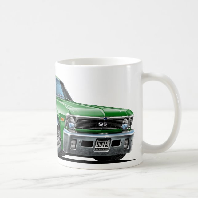 Caneca De Café Carro do verde da nova de Chevy (Direita)