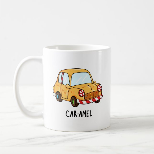 Caneca De Café Carro-doce Engraçado Engraçado (Esquerda)