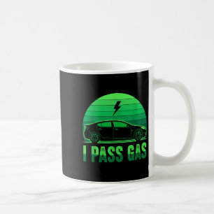 Caneca De Café Carro Elétrico a Gás I P Carro Divertido Ev Veícul