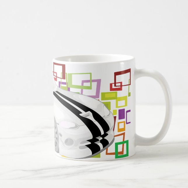 Caneca De Café Carro Esportivo (Direita)