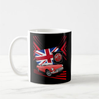 Caneca De Café Carro Esportivo Britânico Mg Mgb Convertível