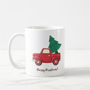 Caneca De Café Carro Feliz de Natal