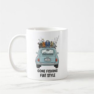 Caneca De Café Carro Fiat de Pesca