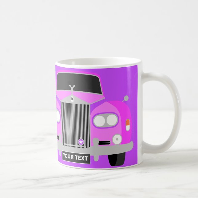 CANECA DE CAFÉ CARRO LIMOUSINE DE TINTA DE LUXO PERSONALIZADO PER (Direita)