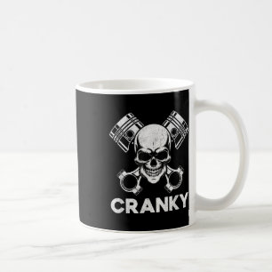 Caneca De Café Carro Mal-Humorado Motor V8 Virabrequim Amante de