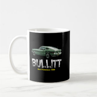 Caneca De Café Carro Muscular Bullitt