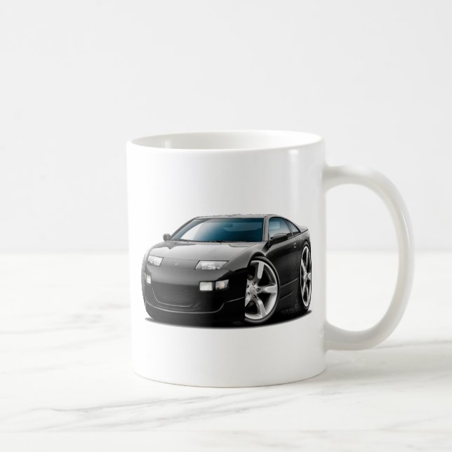 Caneca De Café Carro preto de Nissan 300ZX (Direita)