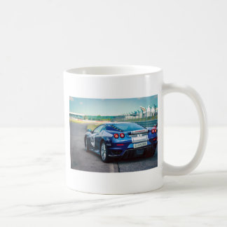Caneca De Café Carro Race Azul