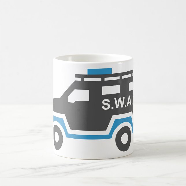 Caneca De Café carro SWAT (Criador carregado)