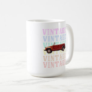 Caneca De Café carro vintage