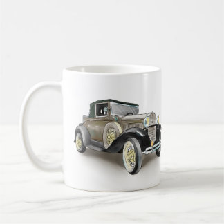 Caneca De Café Carro vintage