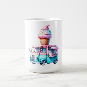 Caneca De Café carroça de sorvete móvel